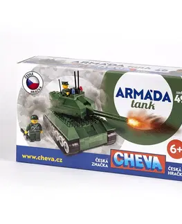 Hračky stavebnice CHEMOPLAST - Cheva 49 Tank