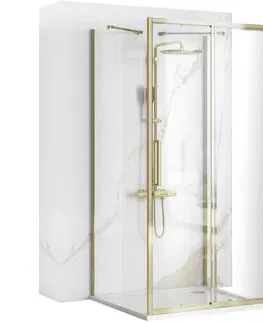 Sprchové zástěny REA/S Sprchový Rapid Slide Gold Dveře: 140 x Sprchová zástěna: 90 KPL-09429