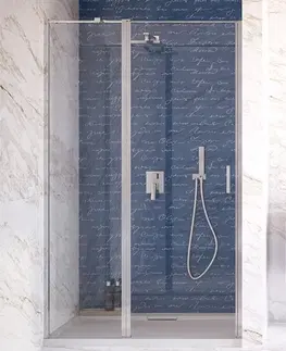 Sprchové kouty HOPA Bezrámové sprchové dveře EXO-C BARVA rámu Chrom/Leštěný hliník (ALU), Pevná stěna Bez pevné stěny, Rozměr A 110 cm, Rozměr C 190 cm, Směr zavírání Univerzální Levé / Pravé, Výplň Čiré bezpečnostní sklo 6 mm BCEXOC110CC