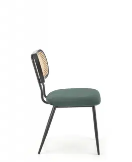 Židle Jídelní židle K503 Halmar Zelená