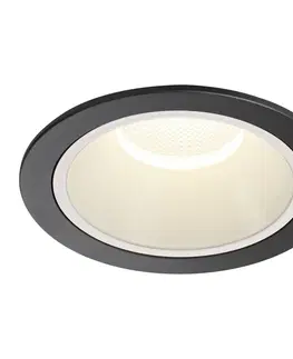 LED podhledová svítidla SLV BIG WHITE NUMINOS DL XL vnitřní LED zápustné stropní svítidlo černá/bílá 4000 K 55° 1004040
