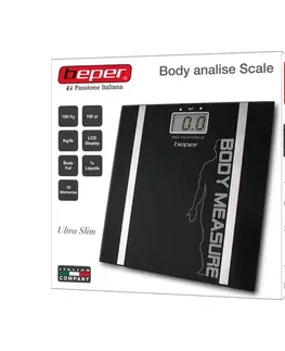 Osobní váhy Beper Digitální osobní váha s měřením tuku a vody