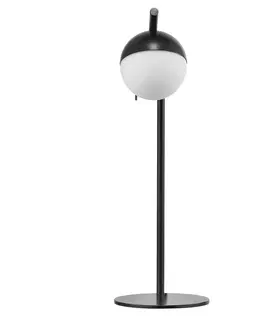 Stolní lampy ve skandinávském stylu NORDLUX stolní lampa Contina 5W G9 černá opál 2010985003