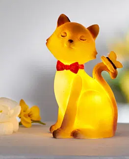 Svíčky a světelné dekorace LED kočka