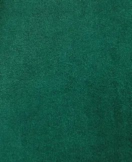 Zatemňovací závěsy Hotové jednobarevné závěsy v zelené barvě