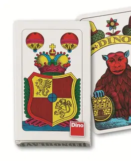 Hračky společenské hry DINO - Jednohlavé Karty