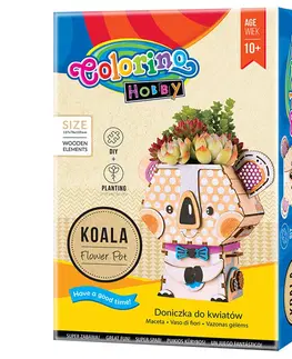 Hračky PATIO - Colorino HOBBY Flower Pot Koala