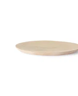 Talíře Dřevěný nepravidelně tvarovaný talíř Mango - 25*24*2cm    HKLIVING AP6123