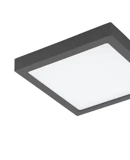 Svítidla Eglo Eglo 33578- LED Stmívatelné koupelnové svítidlo ARGOLIS-C 22W/230V IP44 antracit 