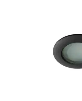 Bodovky do podhledu na 230V Koupelnové stropní zápustné bodové svítidlo AZzardo Emilio black AZ0809 MR16/GU10 1x50W IP54 9cm černé