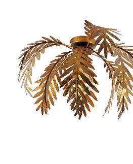 Stropni svitidla Vintage stropní lampa zlatá 45 cm - Botanica