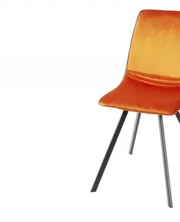 Židle Jídelní židle 4 ks AMYKLAS Dekorhome Smaragdová