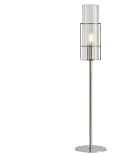 Lampy Markslöjd Markslöjd 108558 - Stolní lampa TUBO 1xE14/40W/230V 65 cm lesklý chrom/čirá 