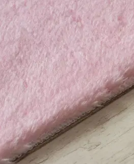 Koberce a koberečky Dywany Lusczow Dětský koberec WHITE BEER růžový, velikost 120x170