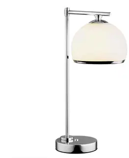 Lampy Argon Argon 8121 -  Stolní lampa MARBELLA 1xE27/15W/230V chrom 