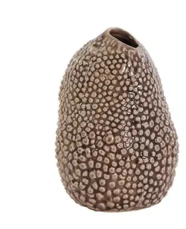 Dekorativní vázy Šedá keramická váza Kyana S - Ø 10*15 cm Light & Living 5981882