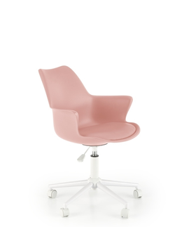 Kancelářské židle Pracovní křeslo HANDIES, růžové