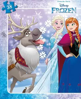 Hračky puzzle RAVENSBURGER - Disney: Ledové království 40 dílků
