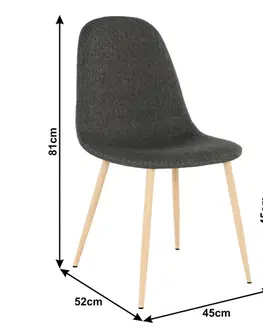 Židle Jídelní židle LEGA Tempo Kondela Béžová