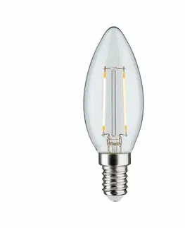 LED žárovky PAULMANN LED svíčka 2,5W E14 čirá 230 V 3-krokové-stmívatelné 285.72 P 28572