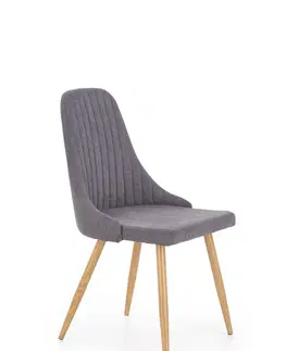 Židle Jídelní židle K285 Halmar Tmavě šedá