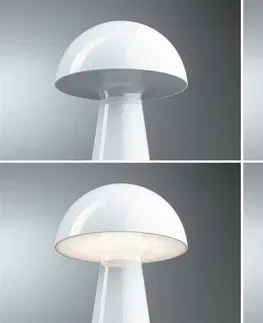 LED stolní lampy PAULMANN Nabíjecí bateriové svítidlo 3-krokové-stmívatelné Onzo IP44 2700K bílá