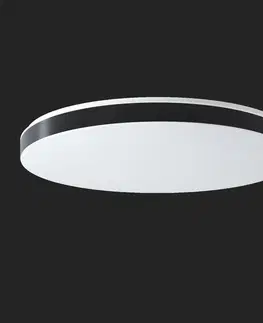 LED nástěnná svítidla OSMONT 69592 DELIA C5 stropní/nástěnné plastové svítidlo bílá / bílo - černá IP54 4000 K 98W LED