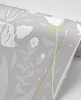 Samolepící tapety Samolepící tapeta něžná květinová louka