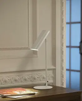 Designové stolní lampy FARO LINK bílá stolní lampa