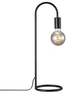 Industriální stolní lampy NORDLUX Paco stolní lampa černá 2112085003