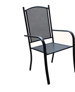 Zahradní křesla a židle Zahradní křeslo ZWMC-037 černá ROJAPLAST