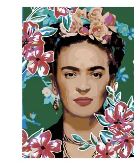 Hračky ZUTY - Diamantové malování (s rámem) - Frida Kahlo I