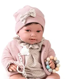 Hračky panenky ANTONIO JUAN - 33354 PIPA - realistická panenka s měkkým látkovým tělem - 42 cm