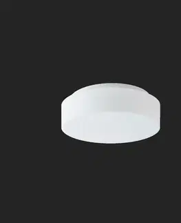 Klasická nástěnná svítidla OSMONT 71183 ELSA 1 stropní/nástěnné skleněné svítidlo bílá IP44 3000/4000 K 9W LED