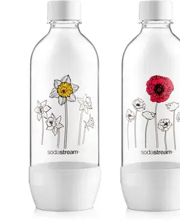 Sodastream a další výrobníky perlivé vody Lahev JET 2 x 1l Květiny v zimě SODASTREAM 