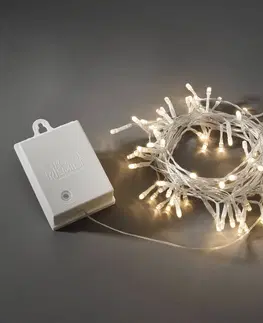 Světelné řetězy Konstsmide Christmas Dlouhý LED světelný řetěz senzor IP44 venkovní