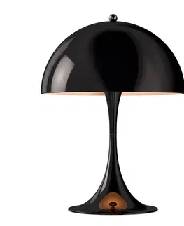 Stolní lampy Louis Poulsen Louis Poulsen Panthella Mini stolní lampa černá