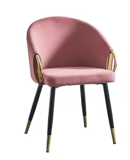 Židle Jídelní křeslo DONKO Tempo Kondela Růžová