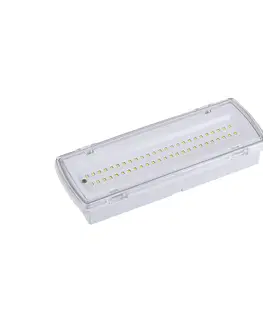 Nouzové osvětlení Ledino LED osvětlení únikových cest Wasen pro povrchovou montáž, IP65 4000K