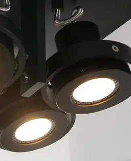 Bodová světla Steinhauer LED stropní bodové osvětlení Westpoint 4zdr černé