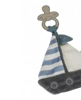 Hračky LITTLE DUTCH - Mazlíček na dudlík Námořnický záliv
