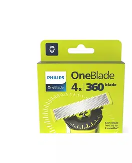 Zastřihovače vlasů a vousů Philips OneBlade QP440/50 4 ks náhradní břity