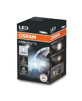 Autožárovky OSRAM LED PS19W 12V 1,8W PG20-1 Retrofit LED Cool White 6000K 1ks 5201DWP