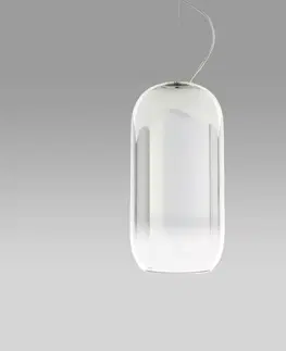 Moderní závěsná svítidla Artemide Gople - stříbrná 1405010A