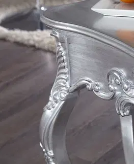Toaletní stolky LuxD Luxusní toaletní stolek Veneto stříbrný