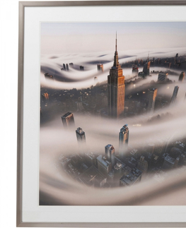 Zarámované obrazy KARE Design Zarámovaný obraz New York Storm 90×100cm