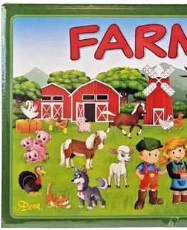 Hračky společenské hry HYDRODATA - Společenská hra Farma