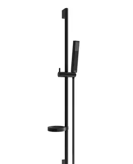 Sprchy a sprchové panely MEXEN/S DS77 posuvný sprchový set, černá 785774583-70