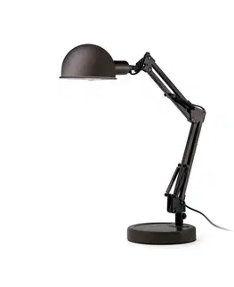 Stolní lampy do kanceláře FARO BAOBAB černá kancelářská stolní lampa