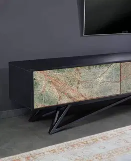 TV stolky LuxD Designový TV stolek Quillon 200 cm přírodní kámen